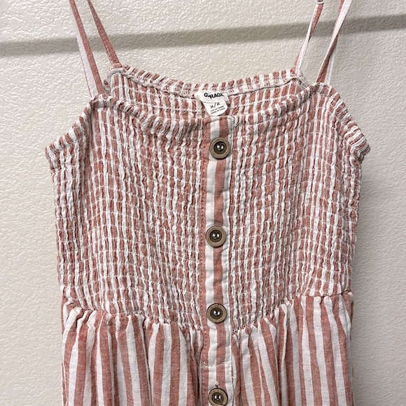 Button down striped dress with pockets! - Picture 1 of 2